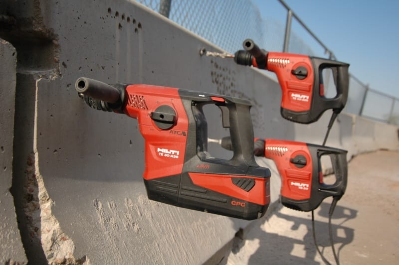 Hilti TE 6 A36 Cordless Rotary Hammer Restocking After Construction Demand